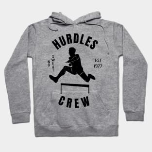 Mens Athletics Hurdles Crew Athlete Gift Hoodie